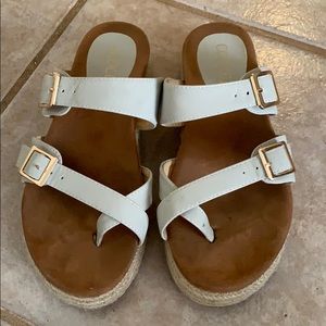 Size 7.5 Ccocci sandals- worn maybe 3 times